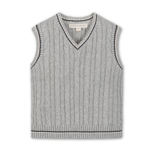 organic-cable-sweater-vest Hope & Henry - Sophia's StyleSweaters-1